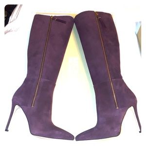 Michael Kors Dawson boot suede burgundy